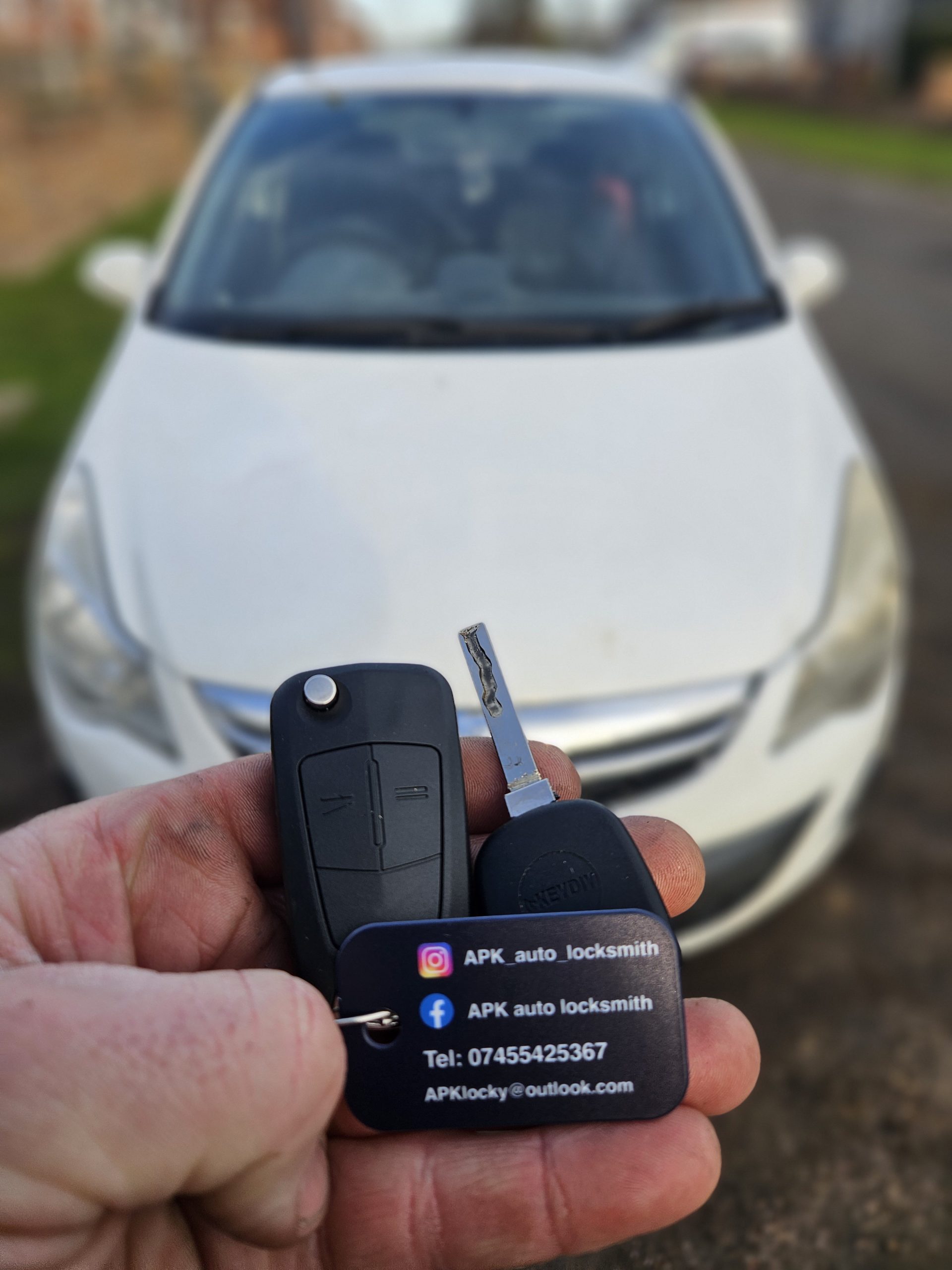 Corsa Van Spare Keys