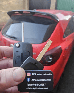 Red Corsa Keys